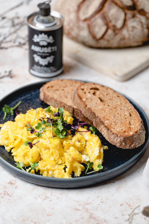 Das perfekte Omelett: französisches Rezept mit Trüffelöl