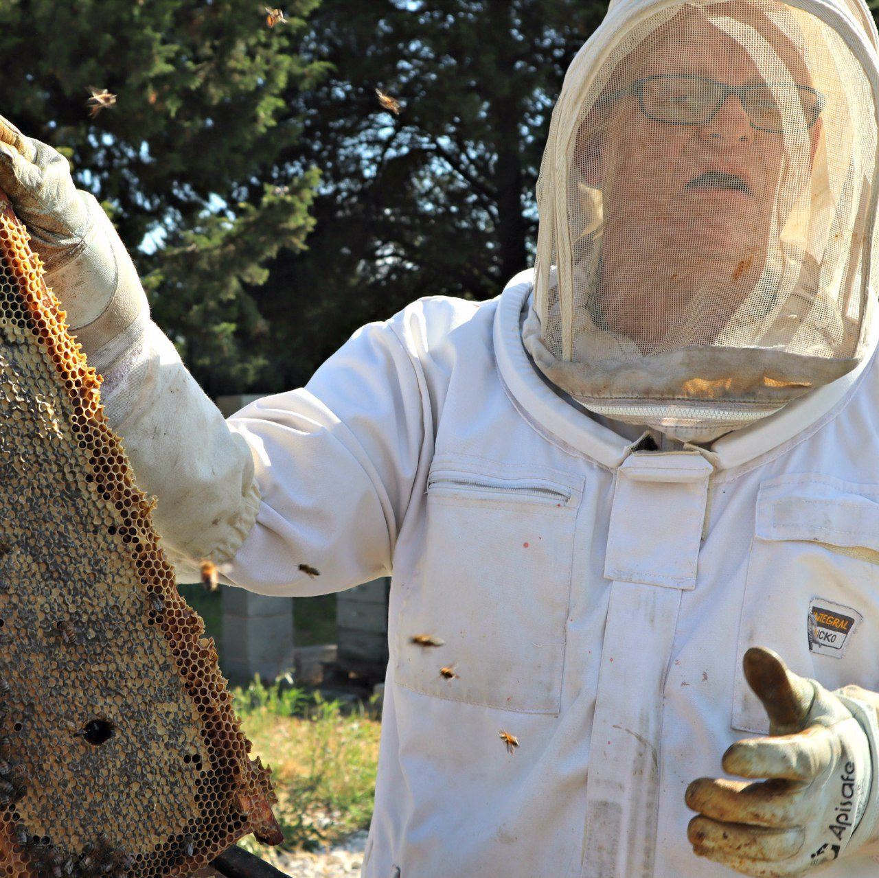 Imker Christelle & Jean-Luc
