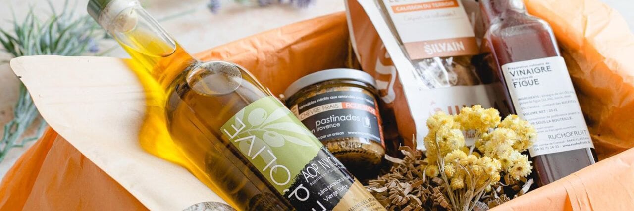 Lebensmittel Geschenke aus Frankreich