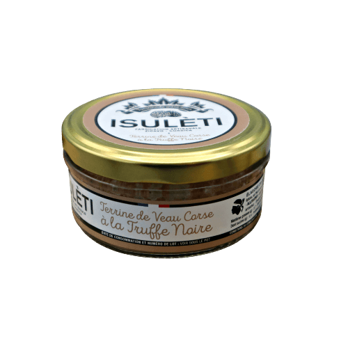 Kalbs-Terrine mit schwarzem Winteredeltrüffel Terrine La Sariette 