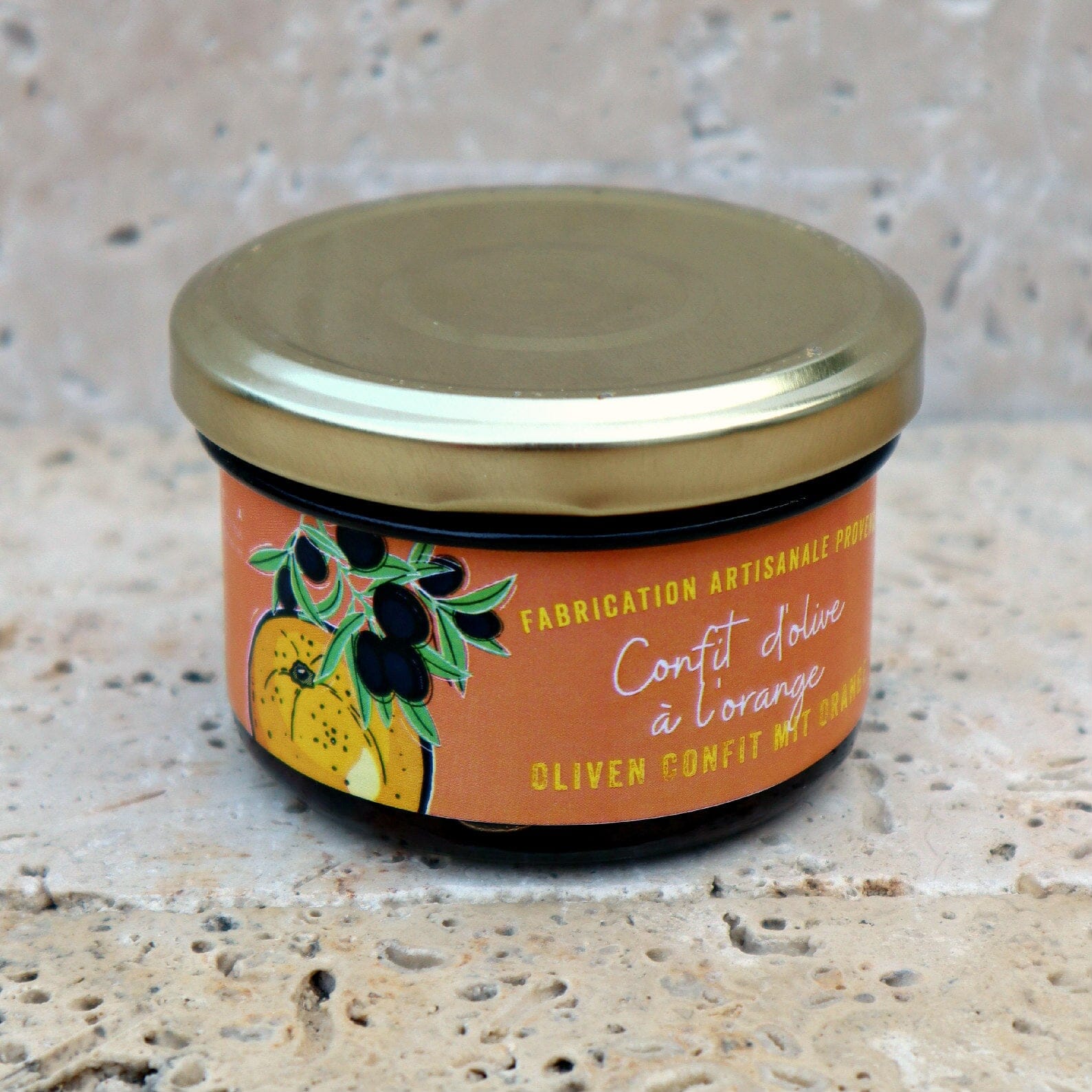 Oliven-Confit mit Orange Confit La Sariette 