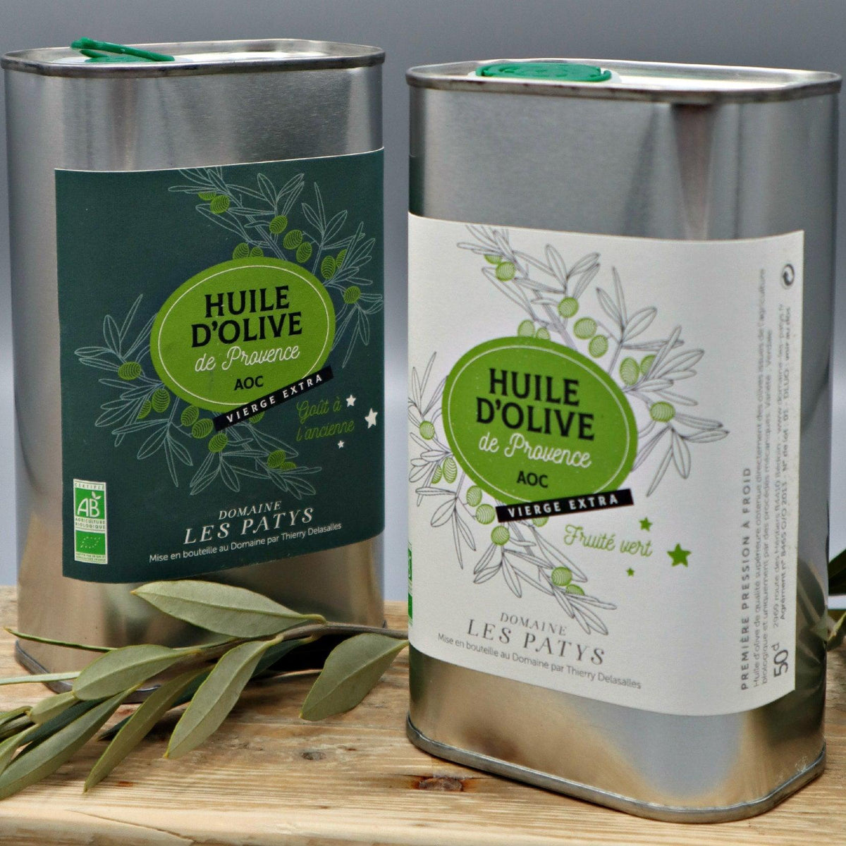 Ungefiltertes Olivenöl, fermentierte Oliven Bio Provence  kräftig l La Sariette Shop