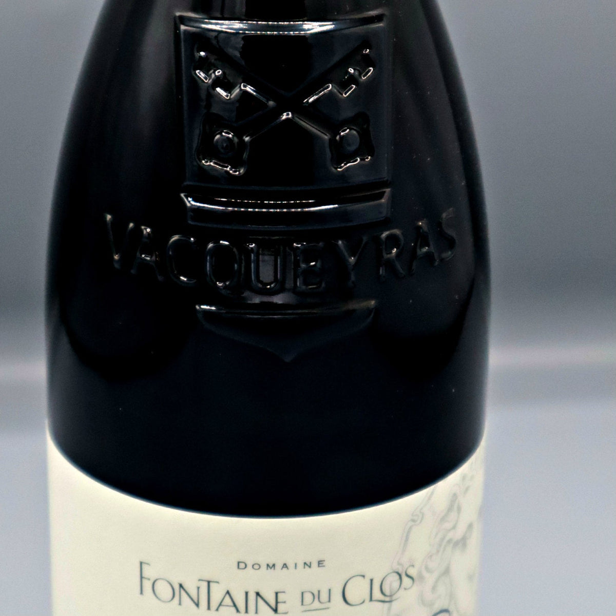Rotwein AOP Vacquayras, Domaine Fontaine du Clos Wein La Sariette 